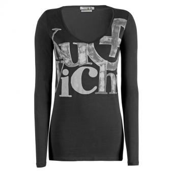 Kuyichi Longsleeve Lani XL | Schwarz