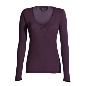 Stewart+Brown Lace Scoop Neck Tee XS | Nocturne