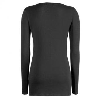 Kuyichi Longsleeve Lani M | Schwarz