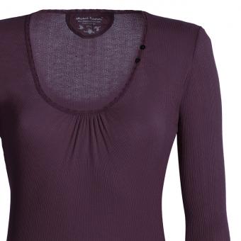 Stewart+Brown Lace Scoop Neck Tee 