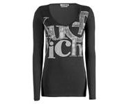 Kuyichi Longsleeve Lani XL | Schwarz